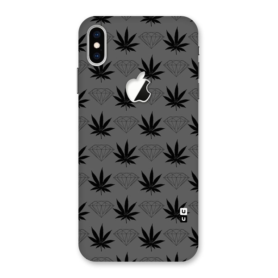 Grass Diamond Back Case for iPhone XS Max Apple Cut