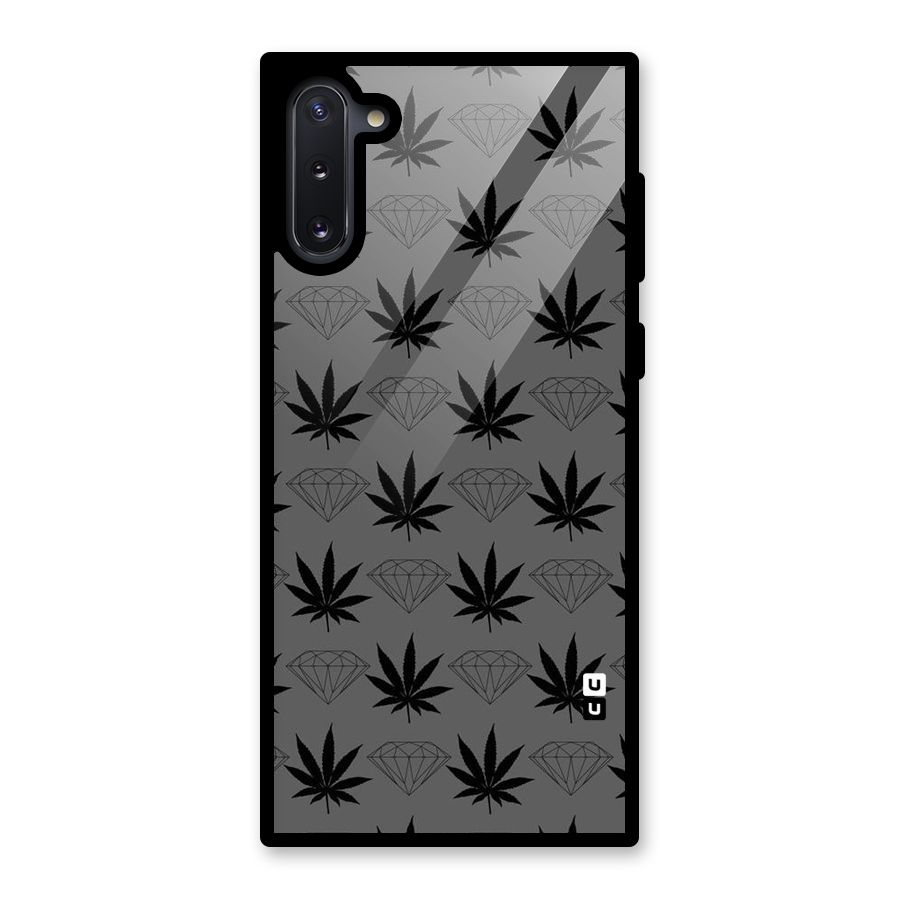 Grass Diamond Glass Back Case for Galaxy Note 10