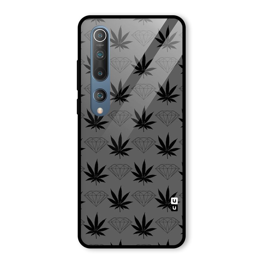 Grass Diamond Glass Back Case for Mi 10