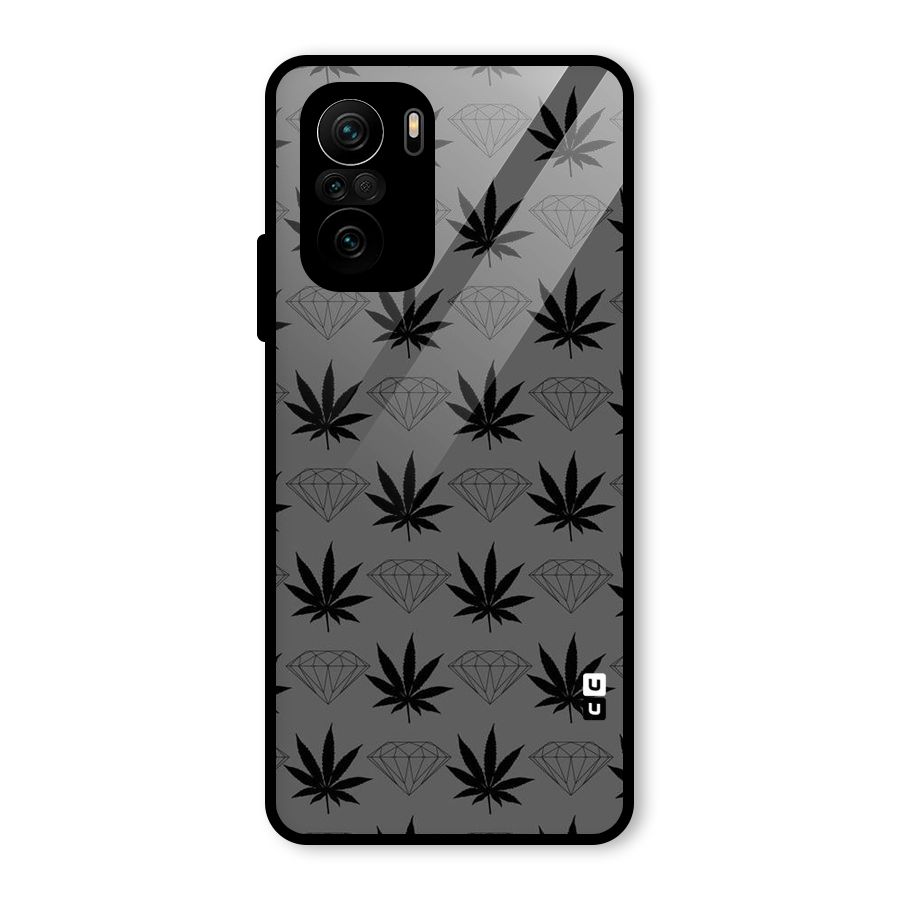 Grass Diamond Glass Back Case for Mi 11X Pro