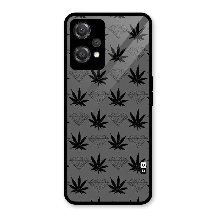 Grass Diamond Glass Back Case for OnePlus Nord CE 2 Lite 5G