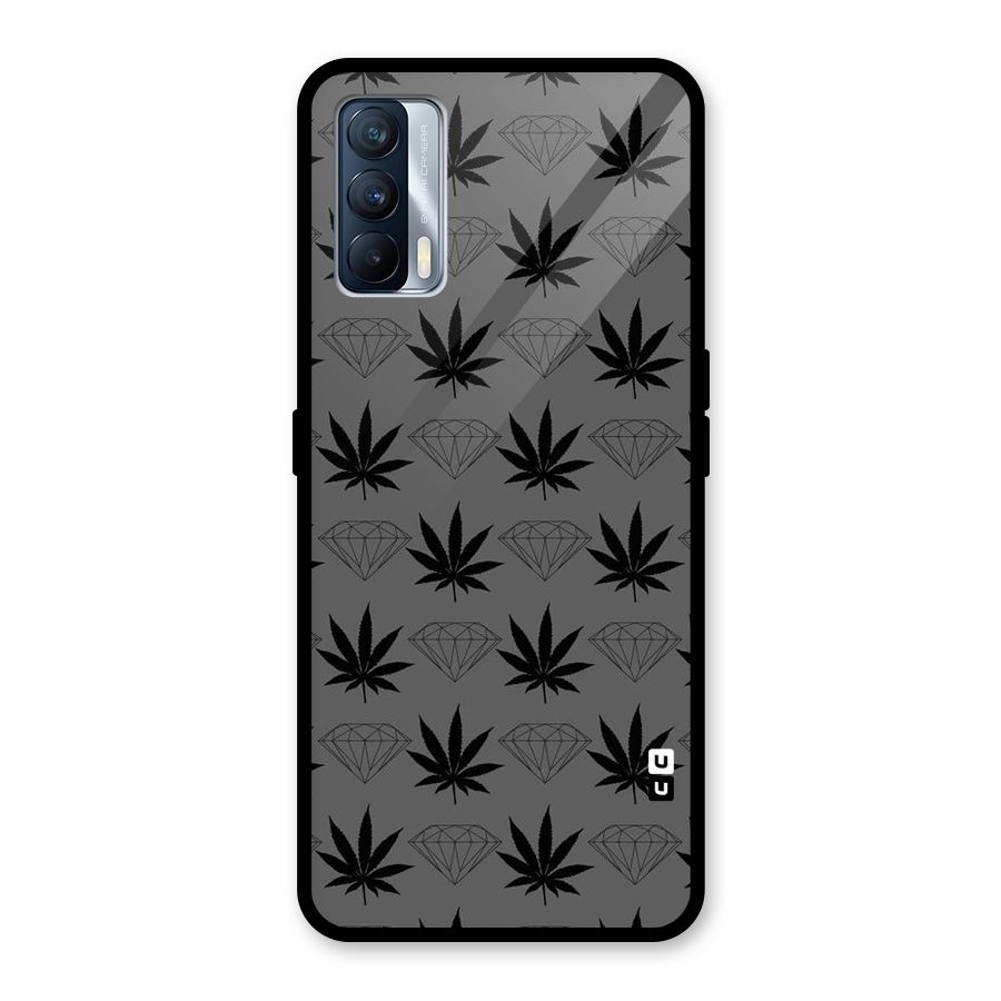 Grass Diamond Glass Back Case for Realme X7