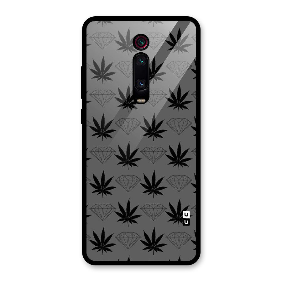 Grass Diamond Glass Back Case for Redmi K20