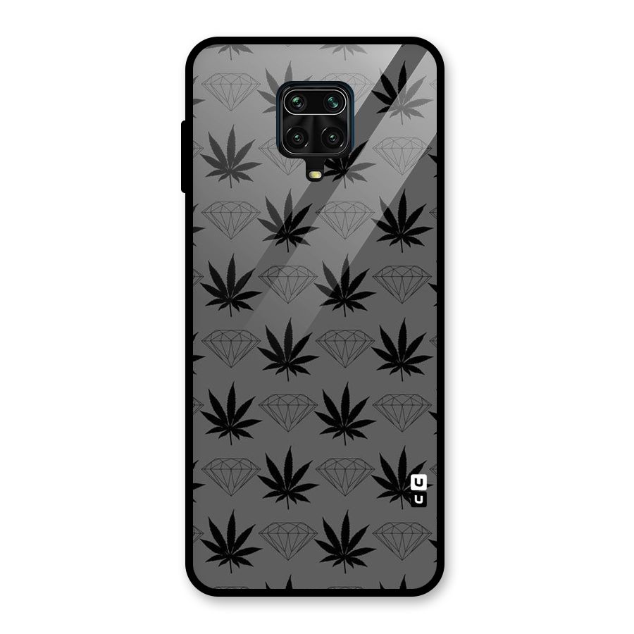 Grass Diamond Glass Back Case for Redmi Note 10 Lite