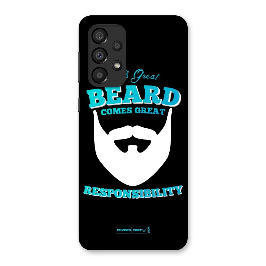 Great Beard Back Case for Galaxy A33 5G