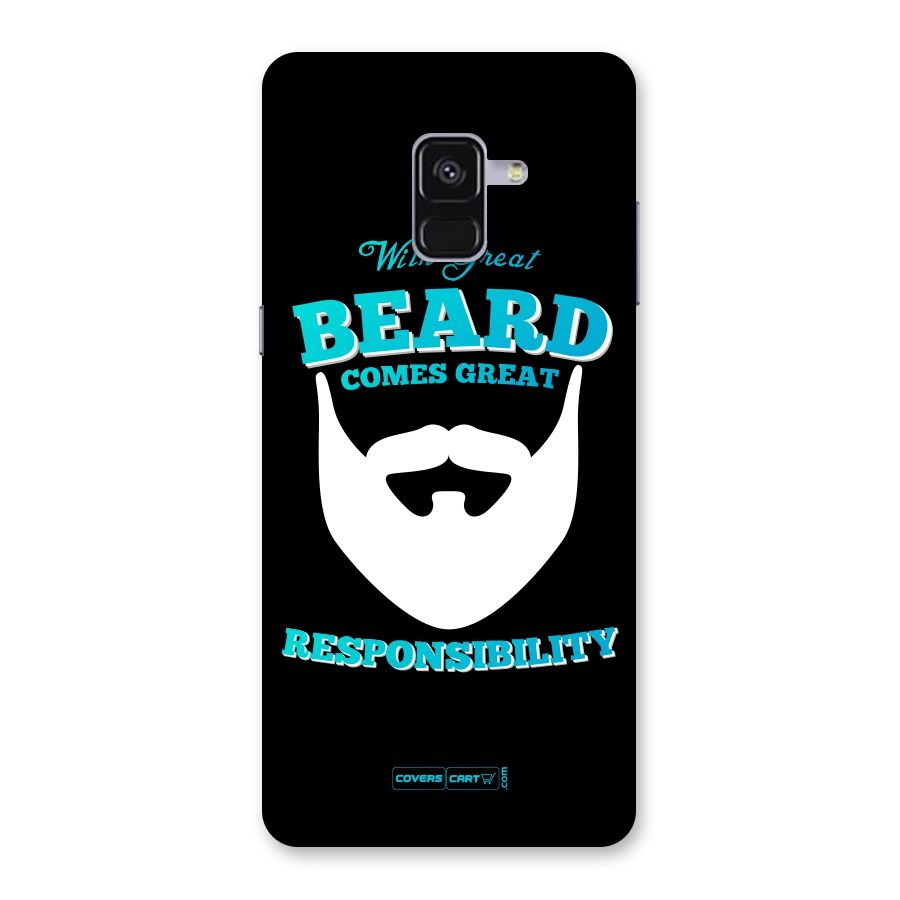 Great Beard Back Case for Galaxy A8 Plus