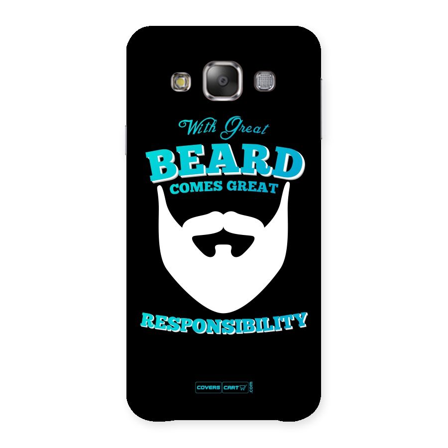 Great Beard Back Case for Galaxy E7
