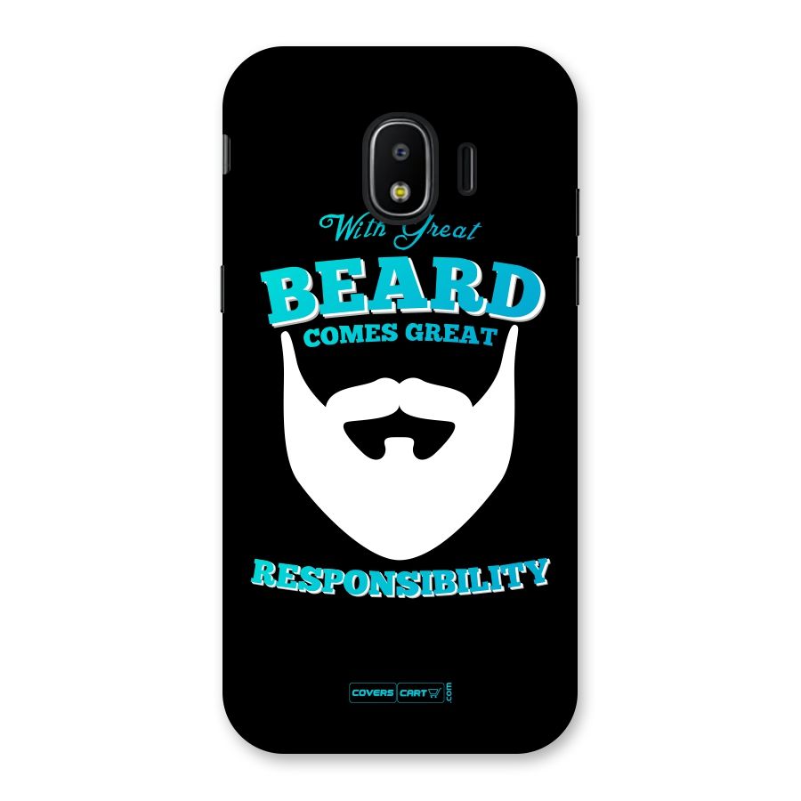 Great Beard Back Case for Galaxy J2 Pro 2018