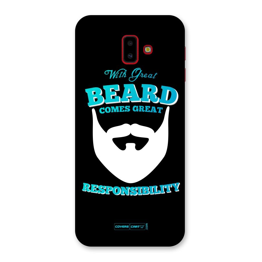 Great Beard Back Case for Galaxy J6 Plus