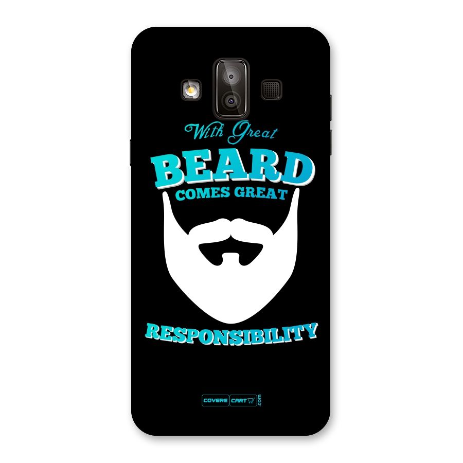 Great Beard Back Case for Galaxy J7 Duo
