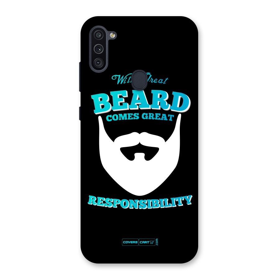 Great Beard Back Case for Galaxy M11