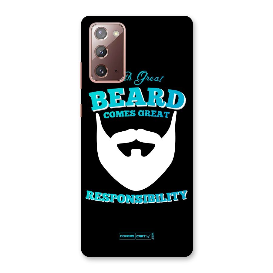 Great Beard Back Case for Galaxy Note 20
