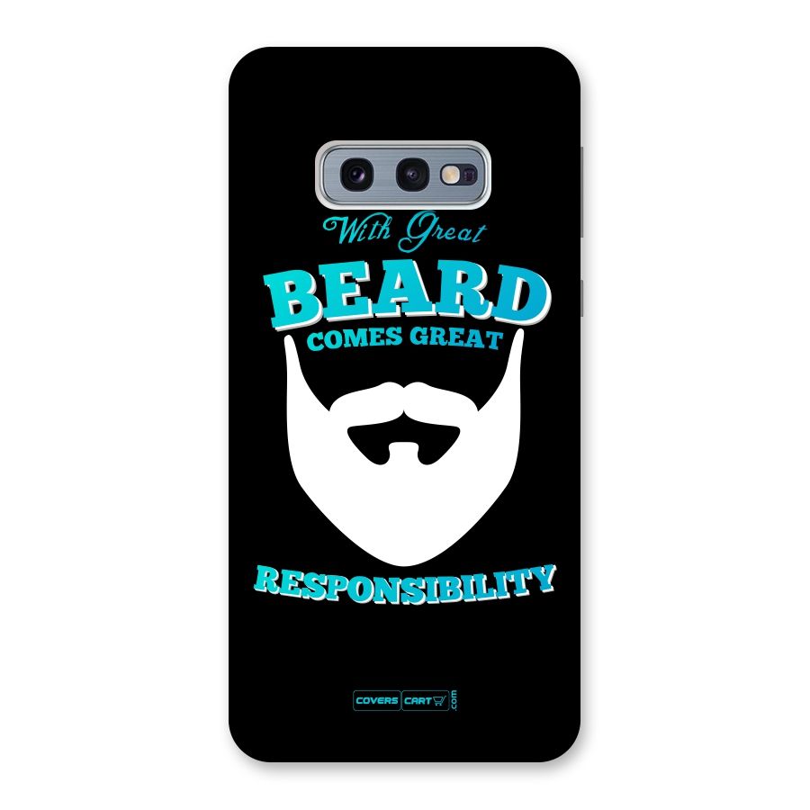 Great Beard Back Case for Galaxy S10e