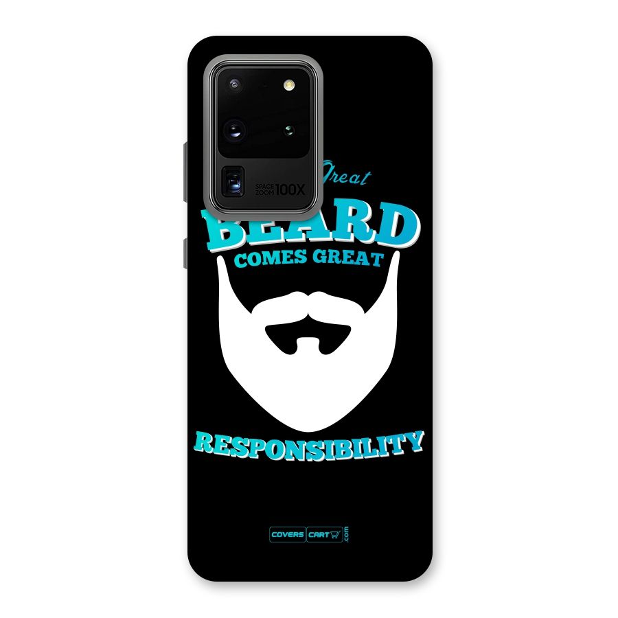 Great Beard Back Case for Galaxy S20 Ultra