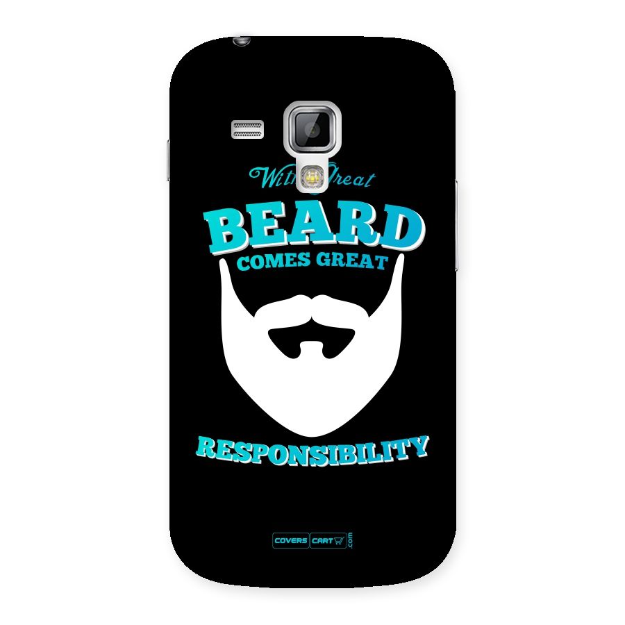 Great Beard Back Case for Galaxy S Duos