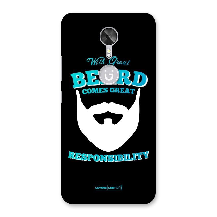 Great Beard Back Case for Gionee A1