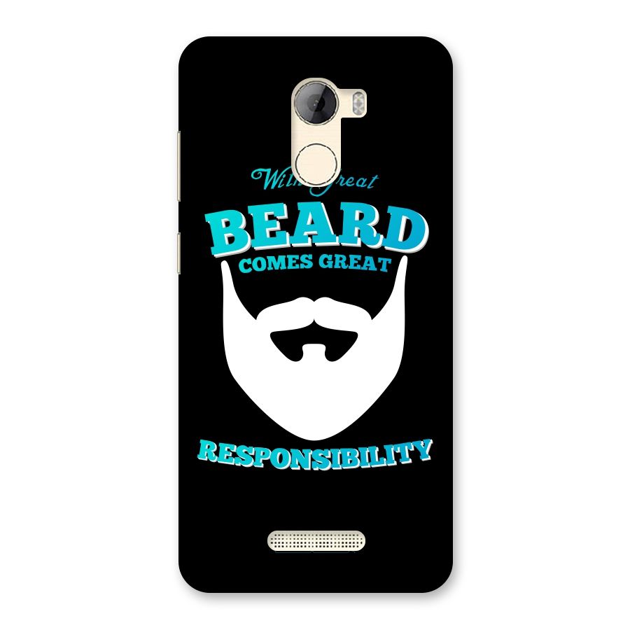 Great Beard Back Case for Gionee A1 LIte
