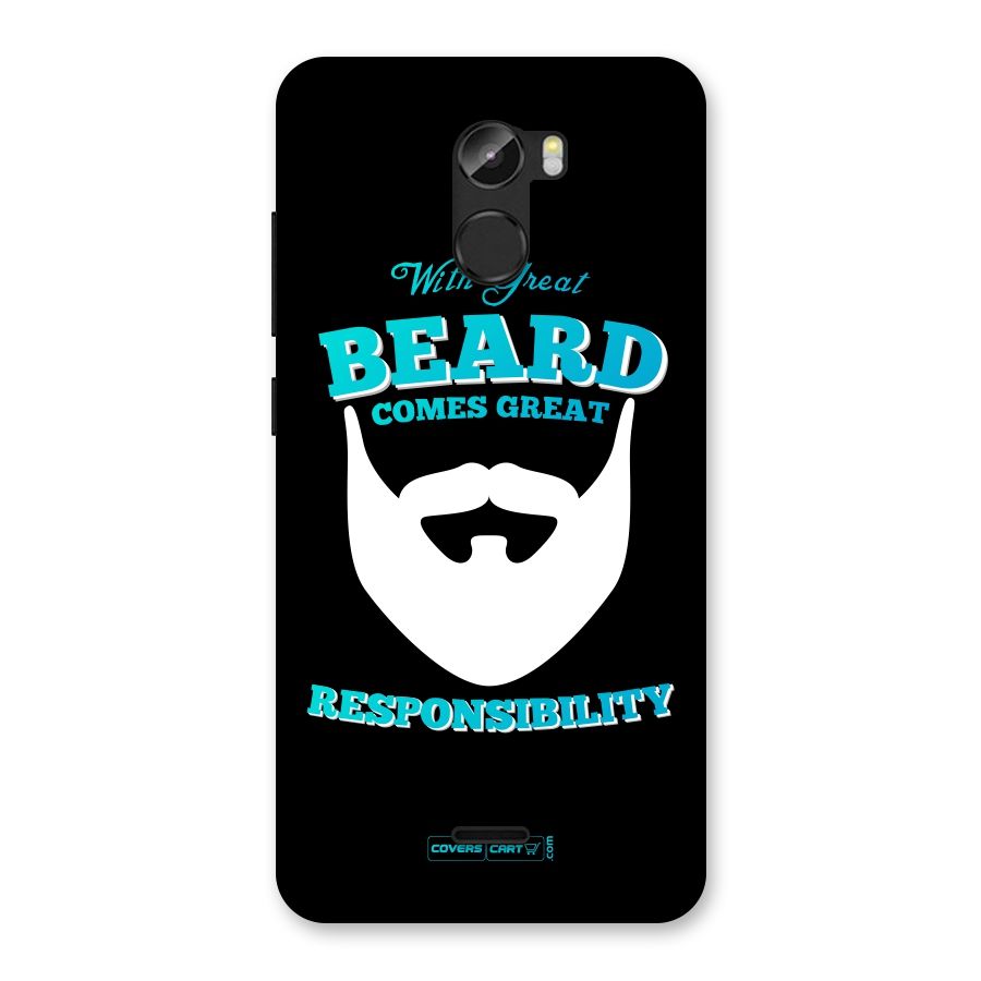 Great Beard Back Case for Gionee X1