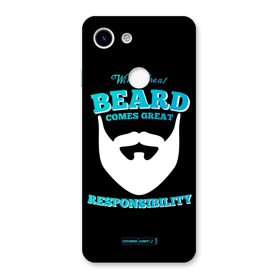Great Beard Back Case for Google Pixel 3