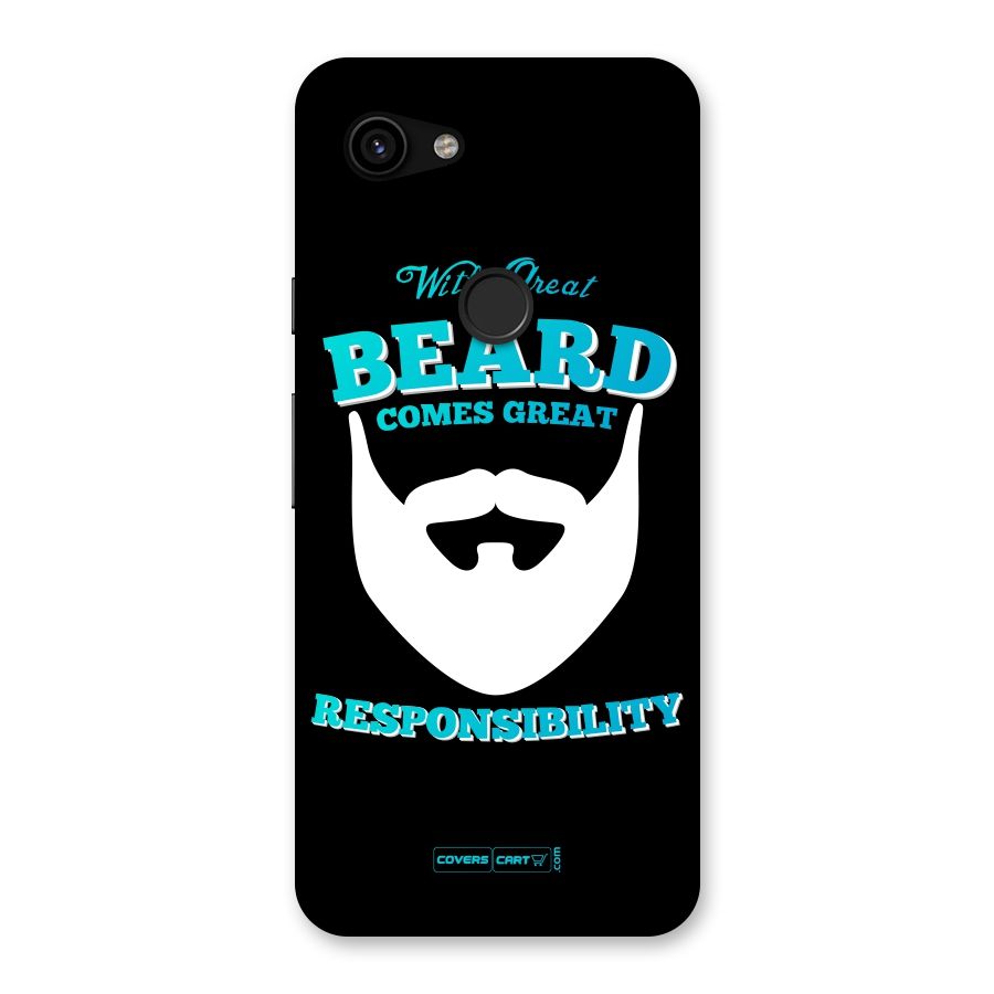 Great Beard Back Case for Google Pixel 3a