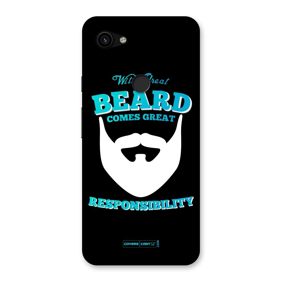 Great Beard Back Case for Google Pixel 3a XL