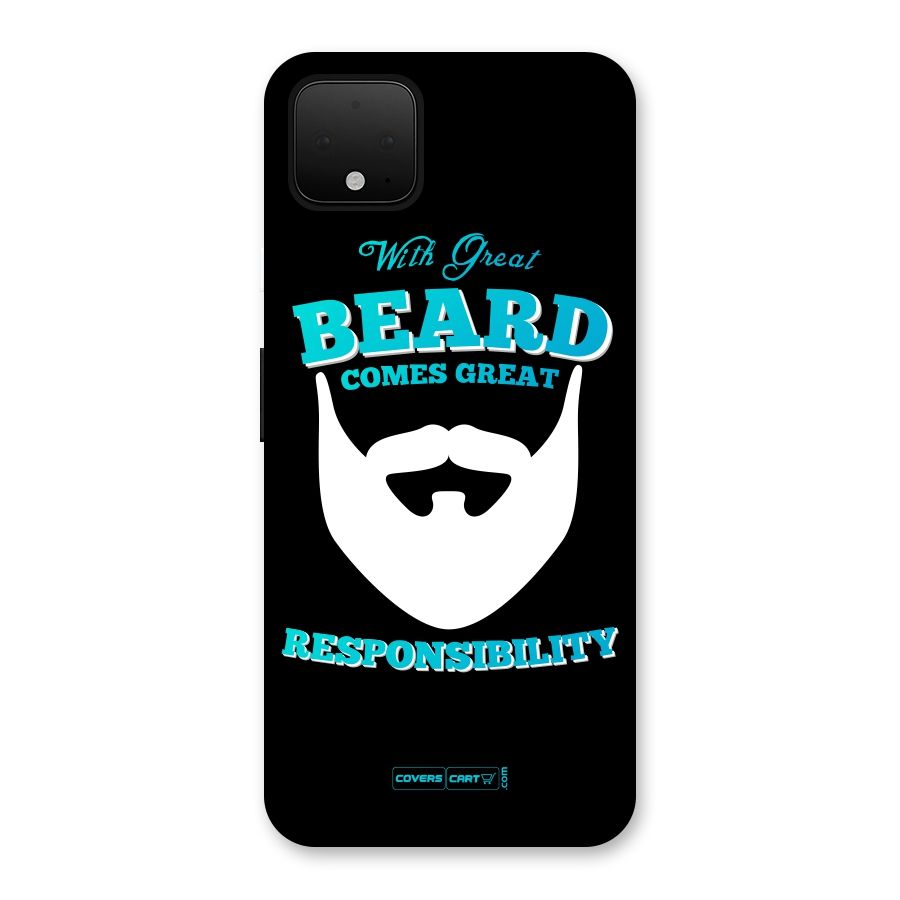 Great Beard Back Case for Google Pixel 4 XL