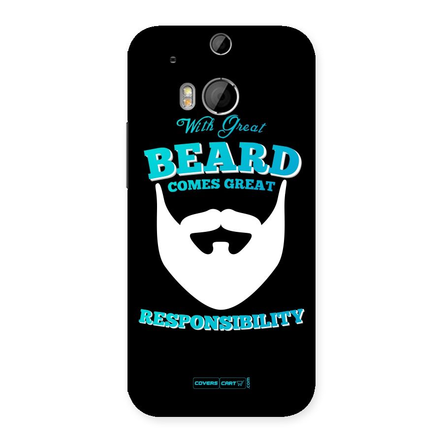 Great Beard Back Case for HTC One M8