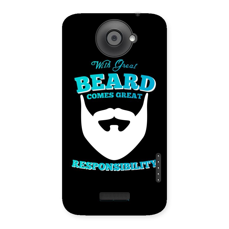 Great Beard Back Case for HTC One X