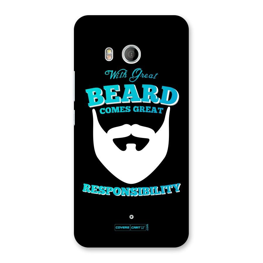 Great Beard Back Case for HTC U11