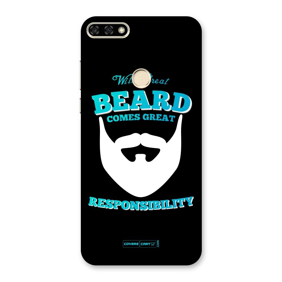 Great Beard Back Case for Honor 7A