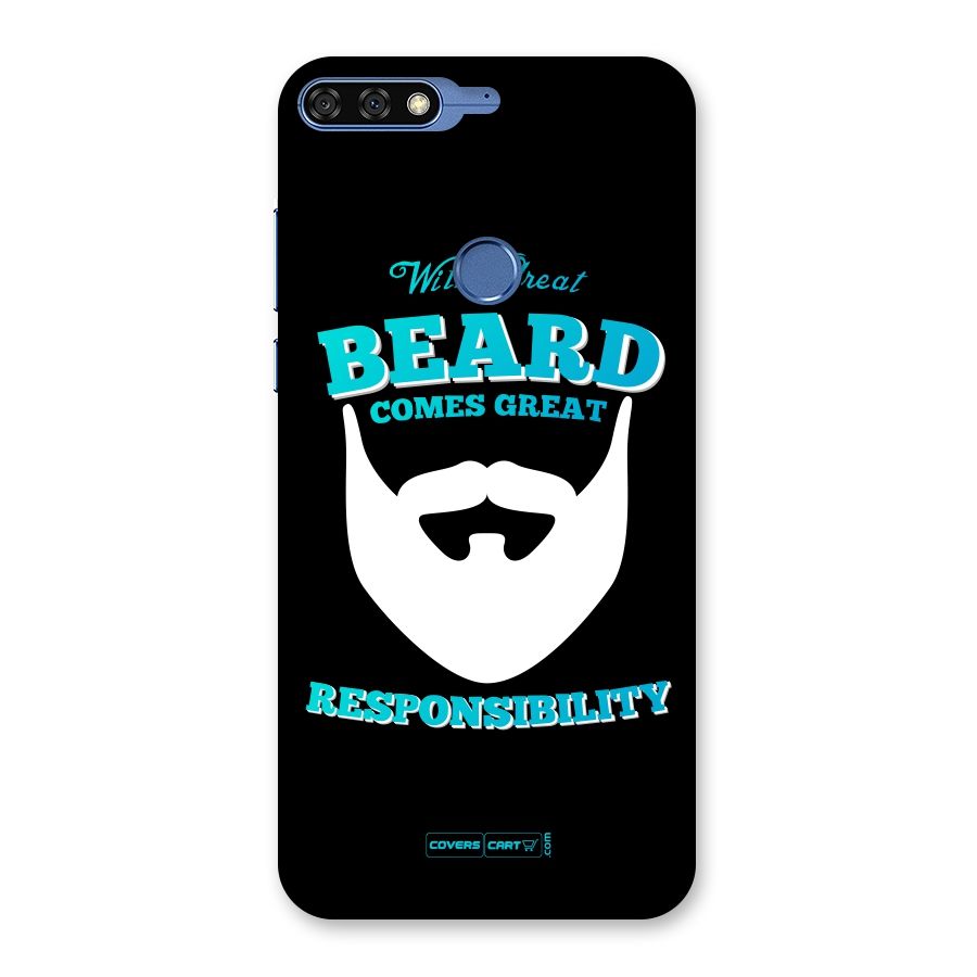 Great Beard Back Case for Honor 7C