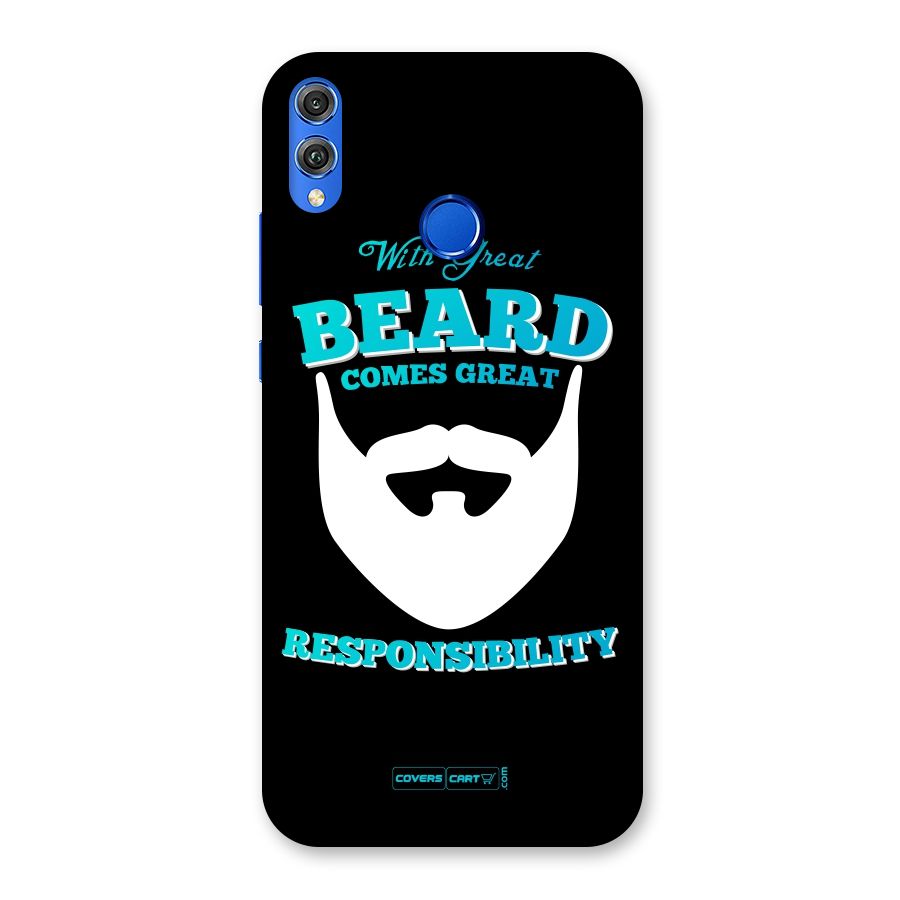 Great Beard Back Case for Honor 8X
