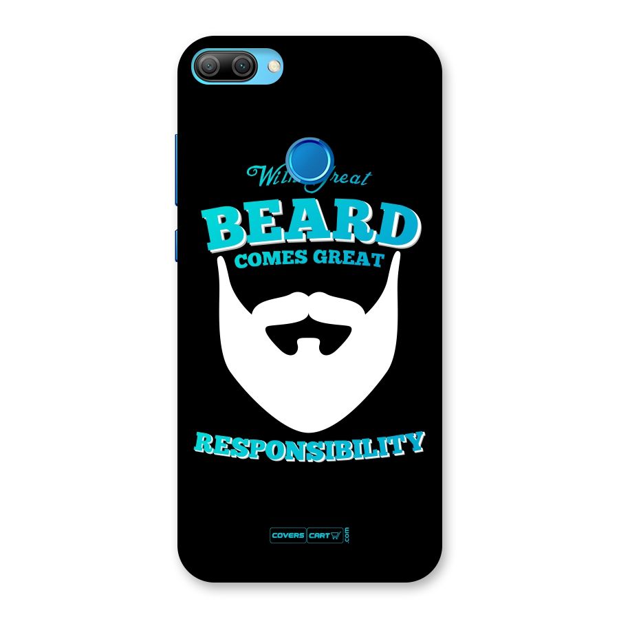 Great Beard Back Case for Honor 9N