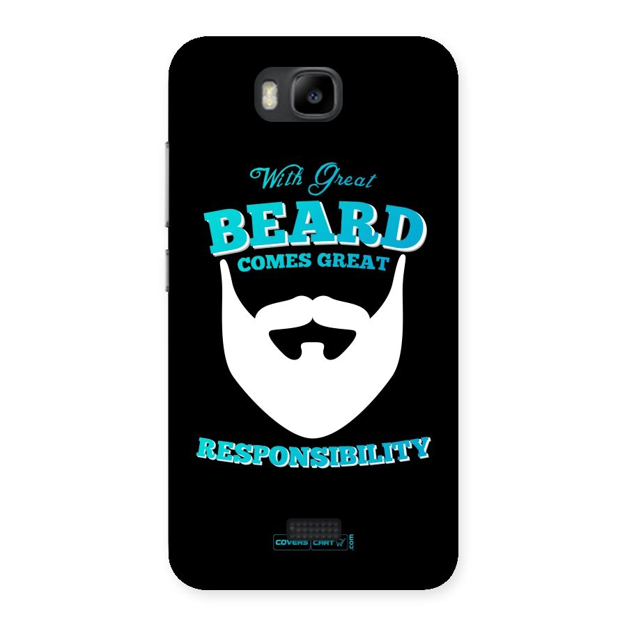 Great Beard Back Case for Honor Bee