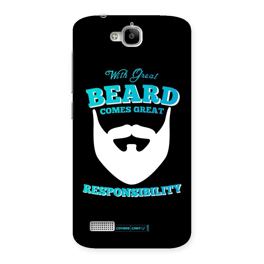 Great Beard Back Case for Honor Holly