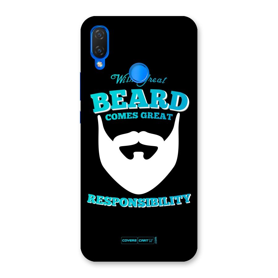 Great Beard Back Case for Huawei P Smart+