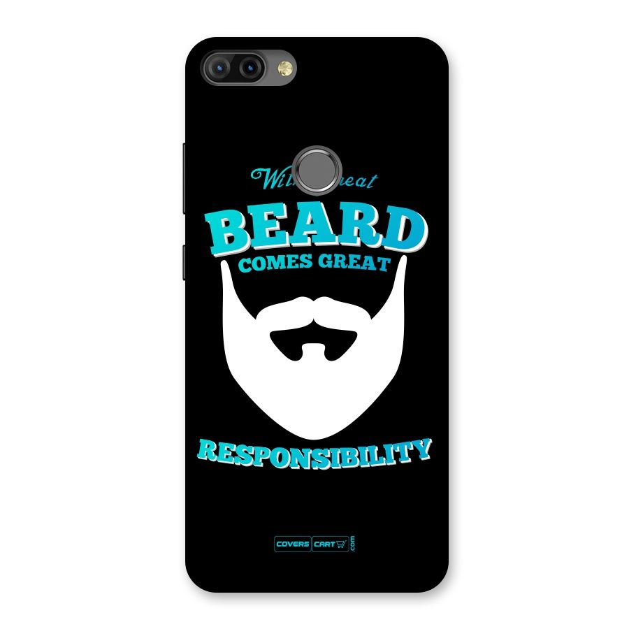 Great Beard Back Case for Infinix Hot 6 Pro