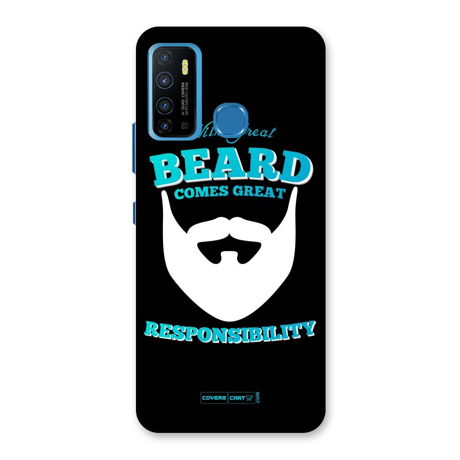 Great Beard Back Case for Infinix Hot 9