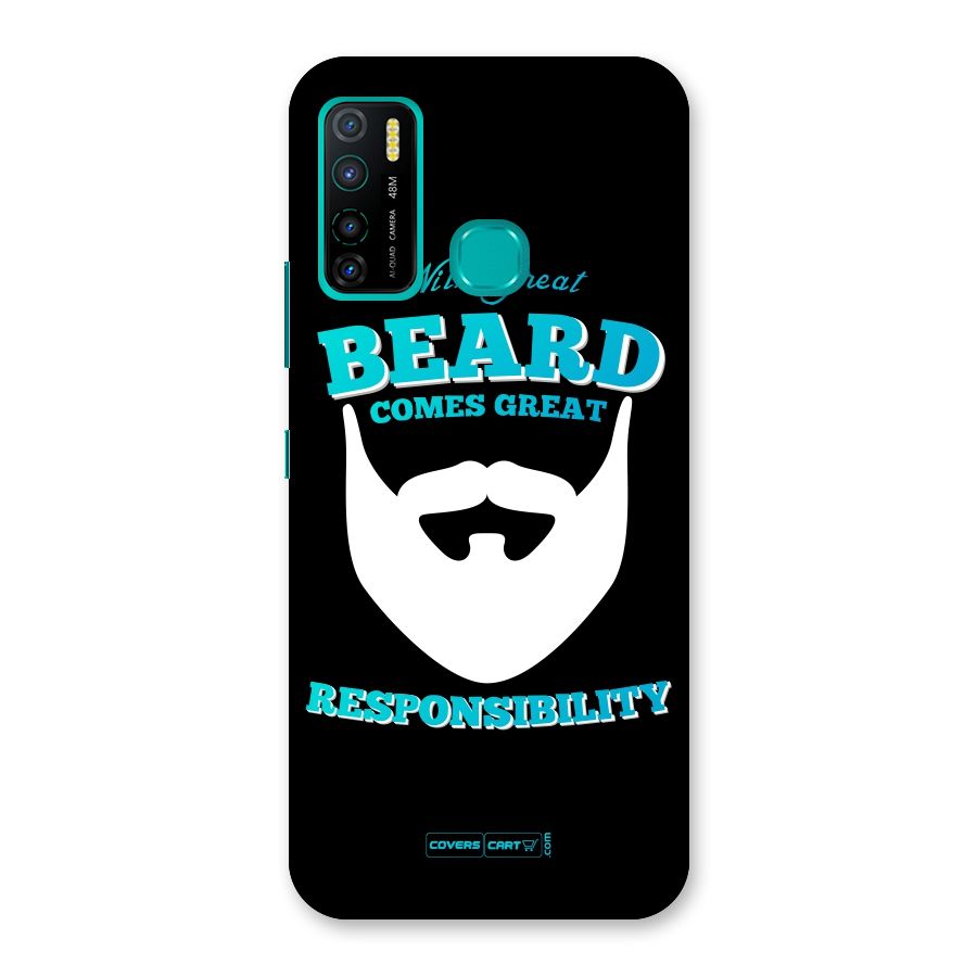 Great Beard Back Case for Infinix Hot 9 Pro