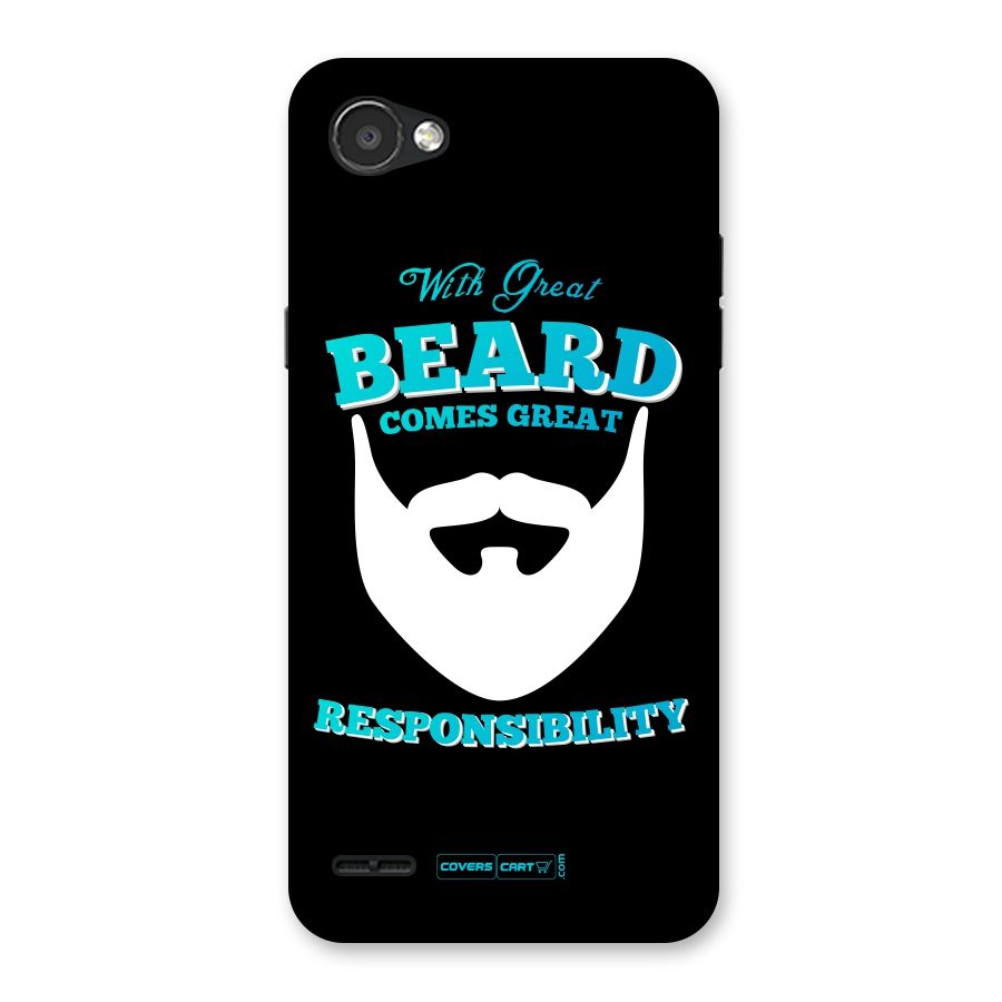 Great Beard Back Case for LG Q6
