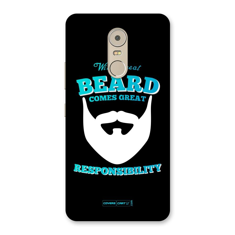 Great Beard Back Case for Lenovo K6 Note