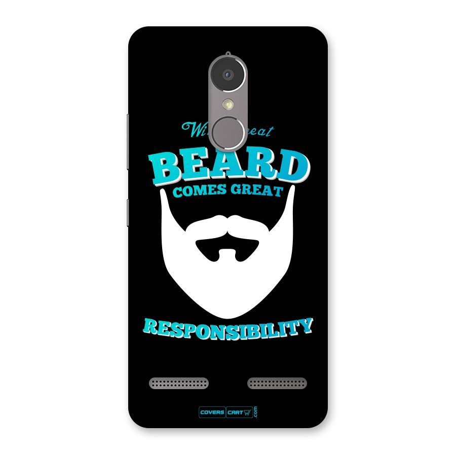 Great Beard Back Case for Lenovo K6 Power