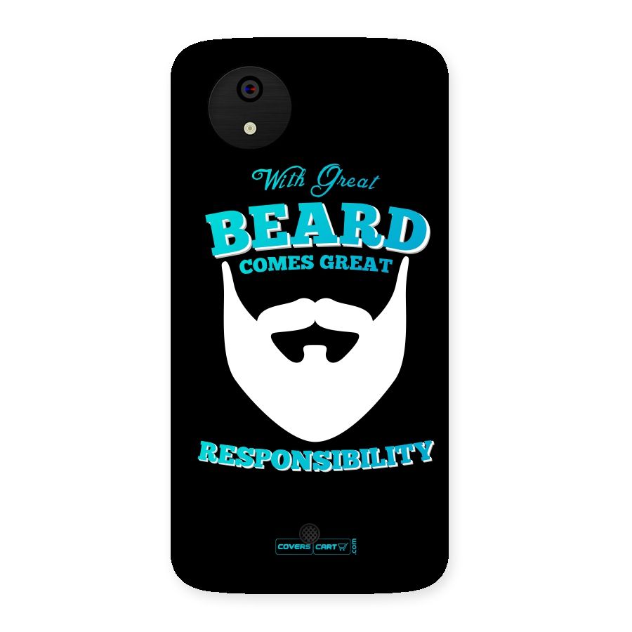 Great Beard Back Case for Micromax Canvas A1