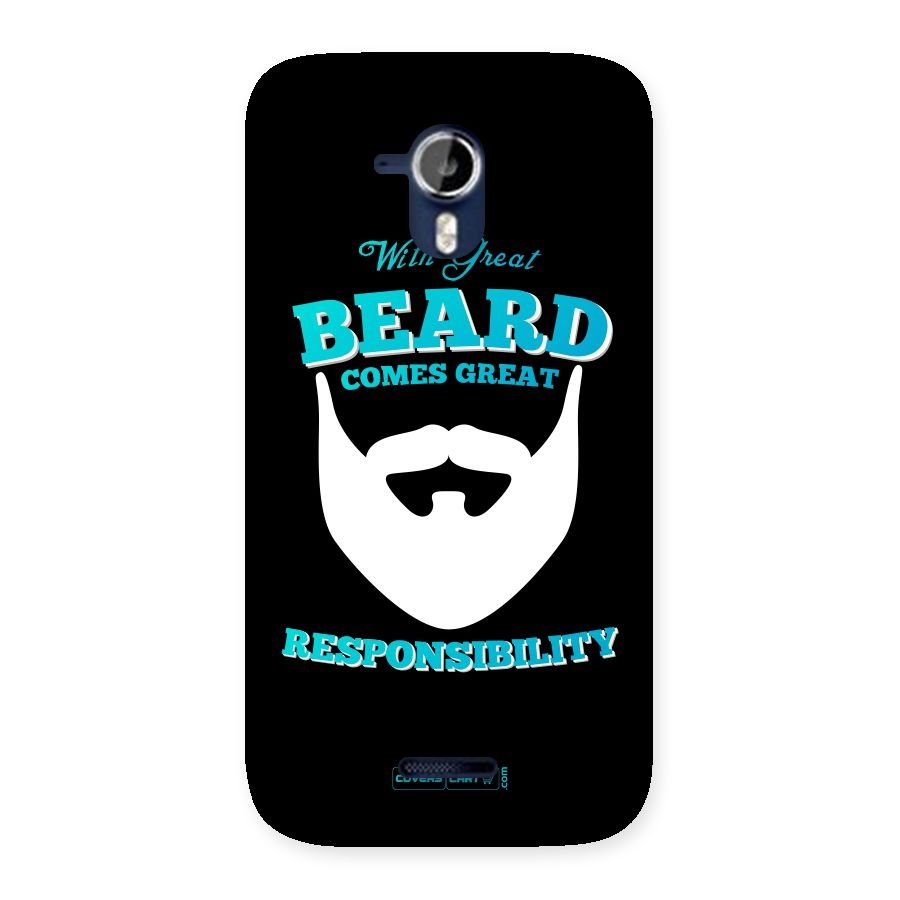Great Beard Back Case for Micromax Canvas Magnus A117