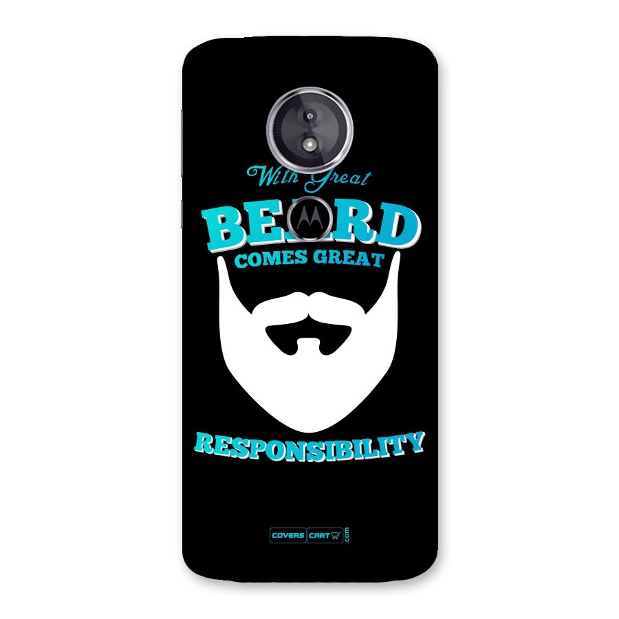 Great Beard Back Case for Moto E5