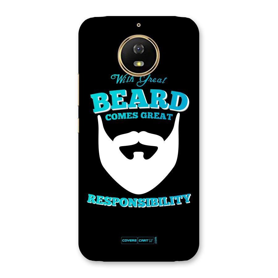 Great Beard Back Case for Moto G5s