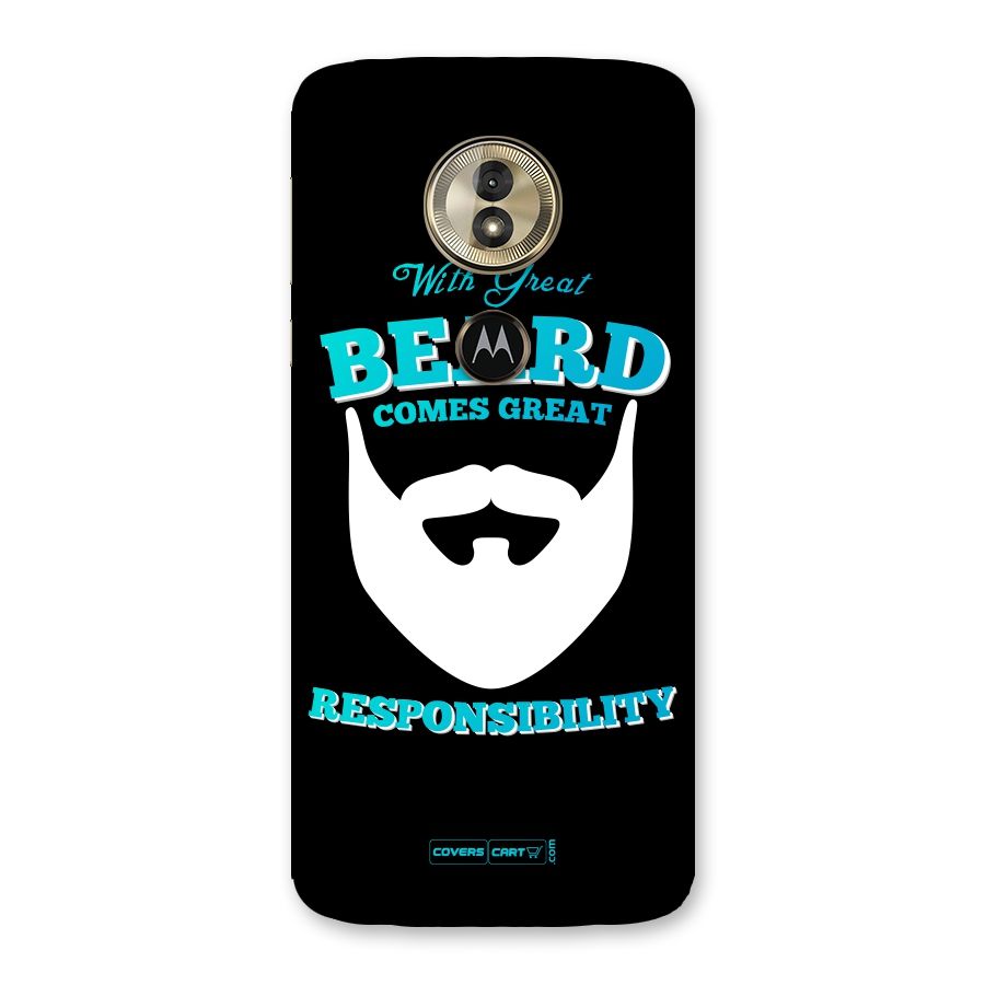 Great Beard Back Case for Moto G6 Play