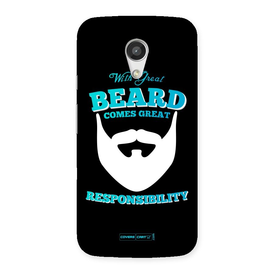 Great Beard Back Case for Moto G 2nd Gen