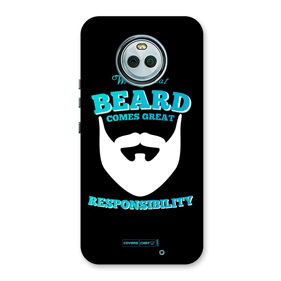Great Beard Back Case for Moto X4