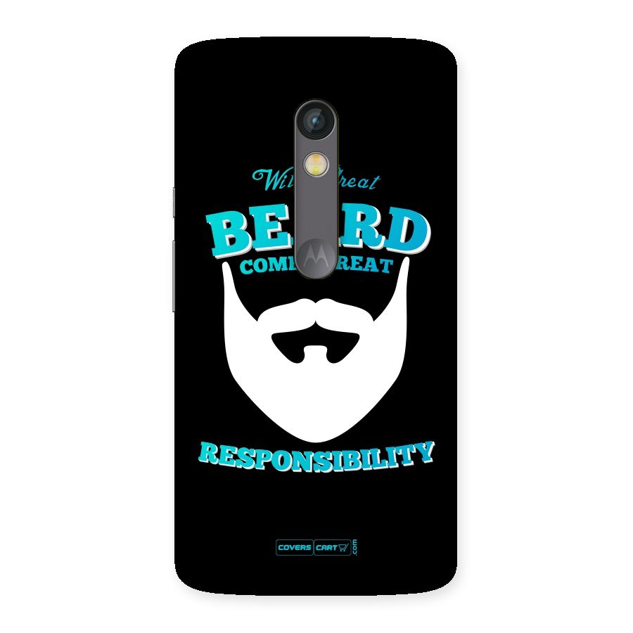 Great Beard Back Case for Moto X Play
